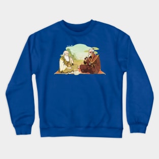 uncle iroh and king fires Crewneck Sweatshirt